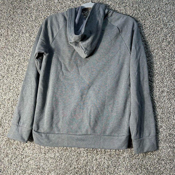 NWT boys Under Armour rival fleece big logo hoodie SZ Youth Large - Picture 3 of 7